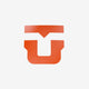 U Logo Diecut Sticker