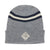 The Paxton Striped Rib Knit Recycled Beanie
